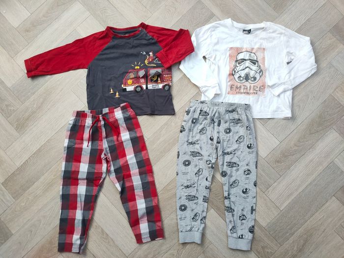 Lot de 2 pyjamas longs garçon 4 ans