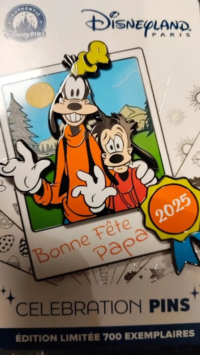 Pins EL bonne fête papa d'inhiber max disney