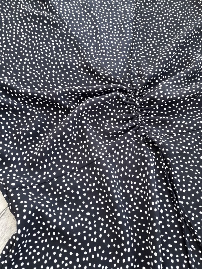 Chemisier fluide noir à pois blancs, Pimkie - photo numéro 3