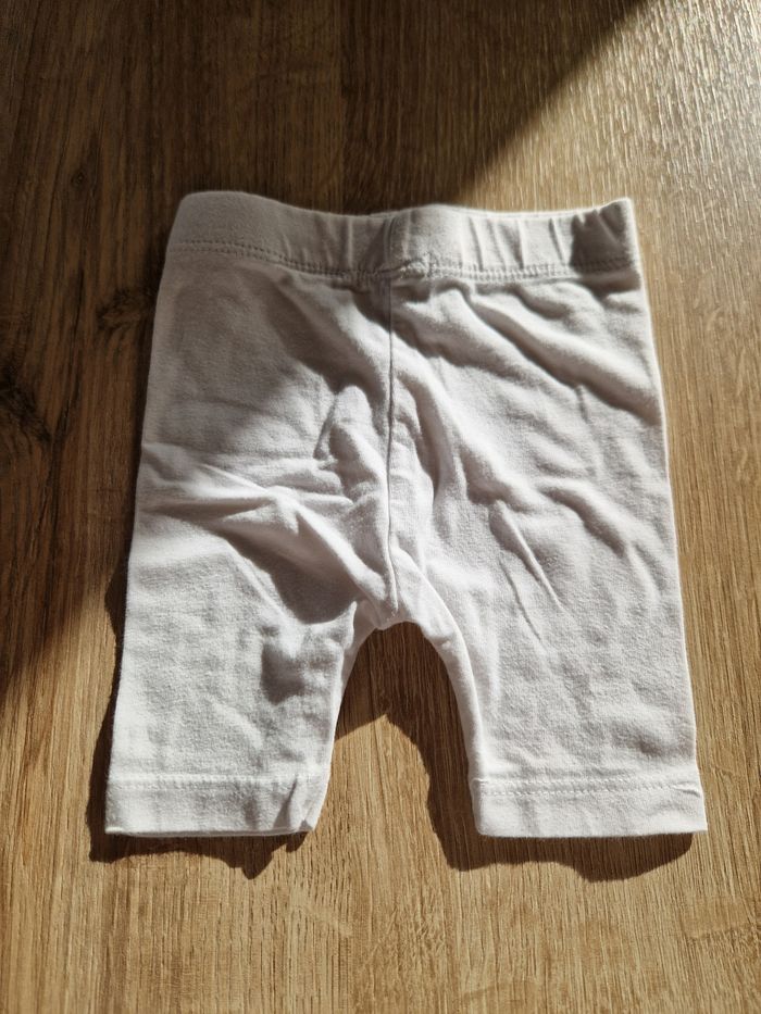 Legging short blanc - 3 mois - photo numéro 2