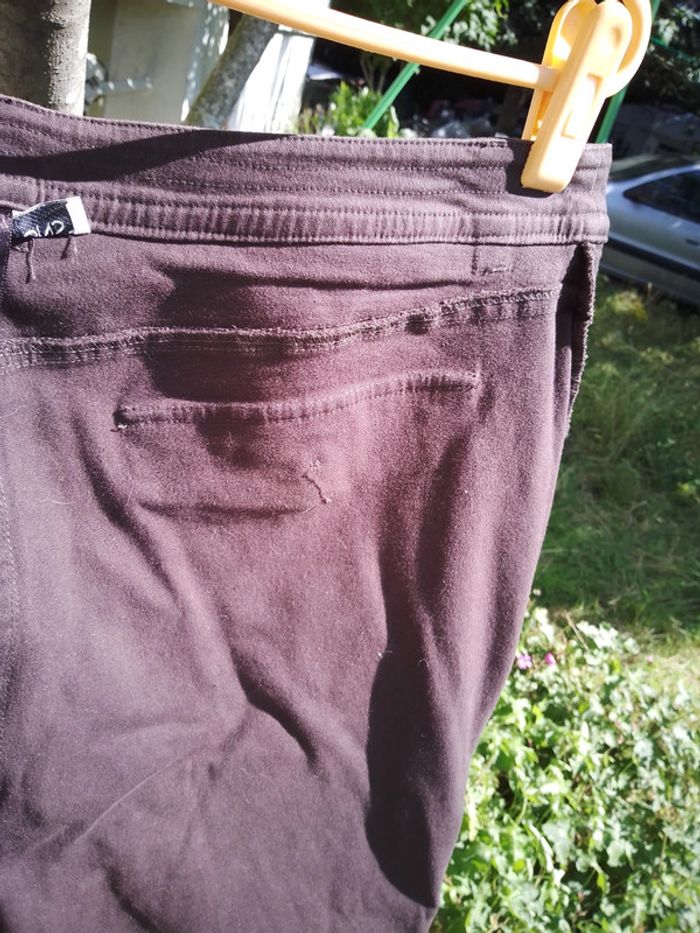 Pantalon large marron foncé - photo numéro 14