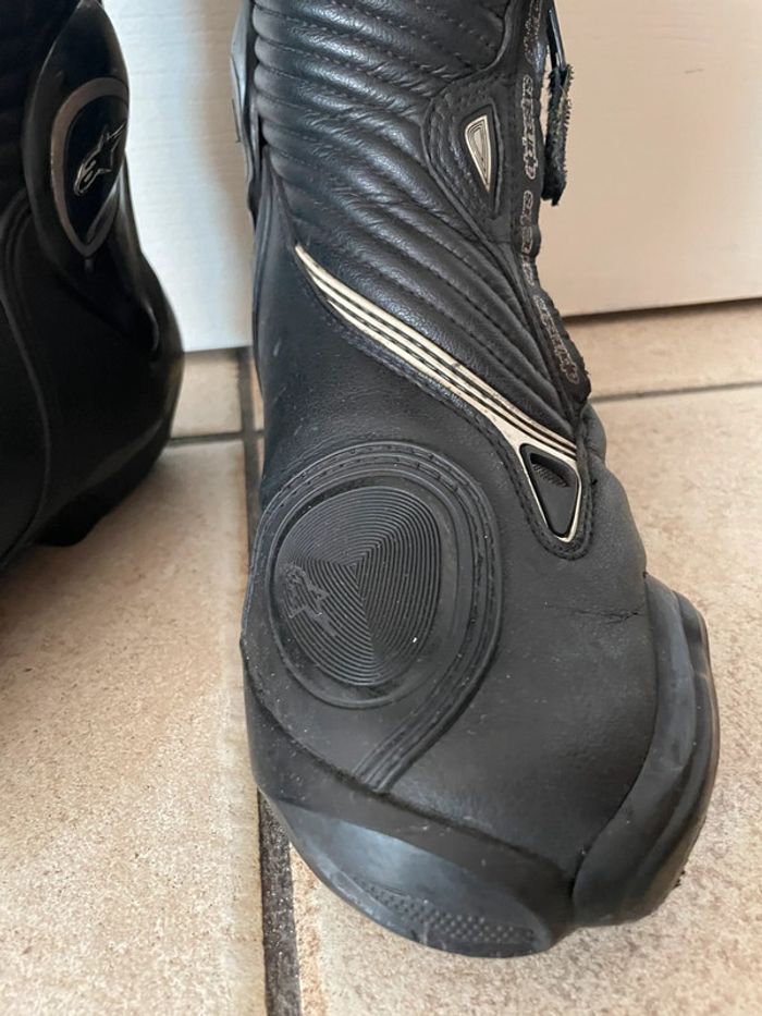 Bottes moto racing Alpinestars SMX Plus - photo numéro 6