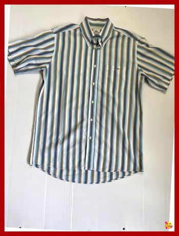 👔 Chemise homme Lacoste – Taille 39/M – Rayures fines – Très bon état