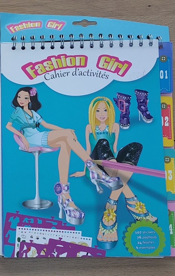Cahier d'activités Fashion Girl