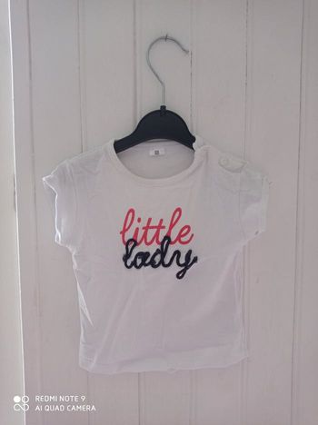 T-shirt manches courtes taille 68