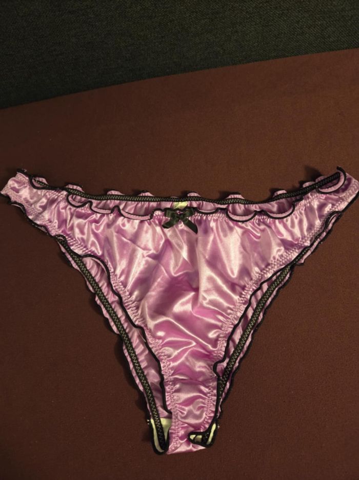 Culotte satin rose