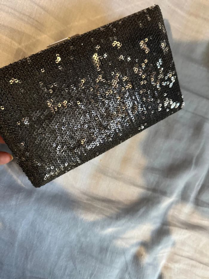 Pochette strass noir - photo numéro 6