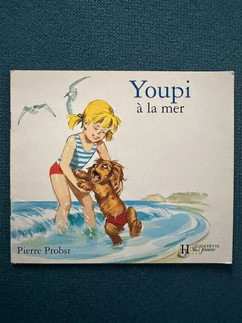 Livre Caroline  Câlin Youpi à la mer Pierre Probst Hachette jeunesse album