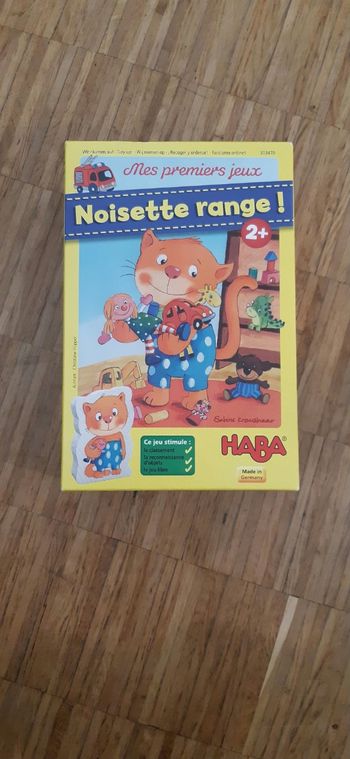Mes premiers jeux : Noisette range