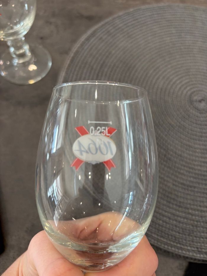 Lot 6 verres 1664 - photo numéro 3