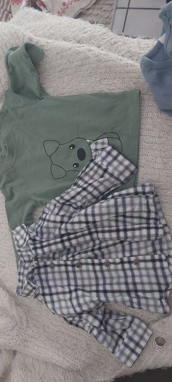 Ensemble chemise 3 mois 