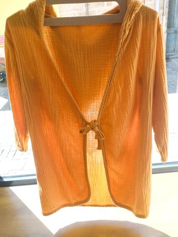Robe de chambre gaze de coton