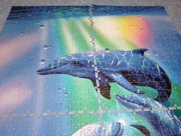 Puzzle 1000 pièces Dauphins Nathan - photo numéro 8