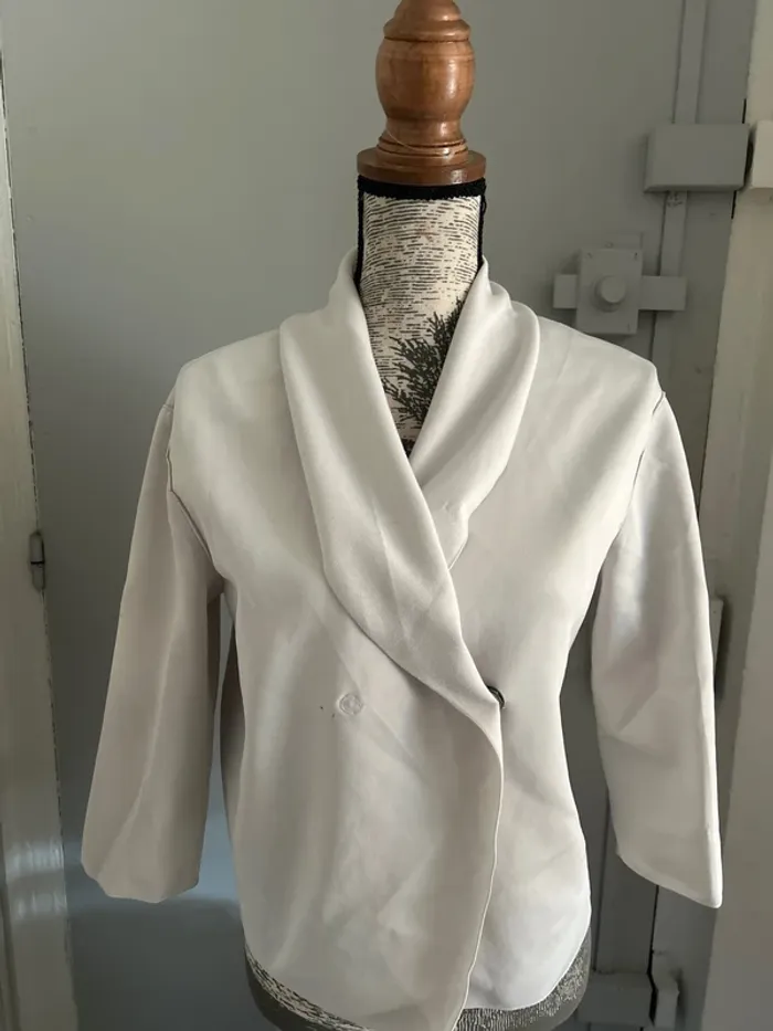 Veste blanche armani jeans