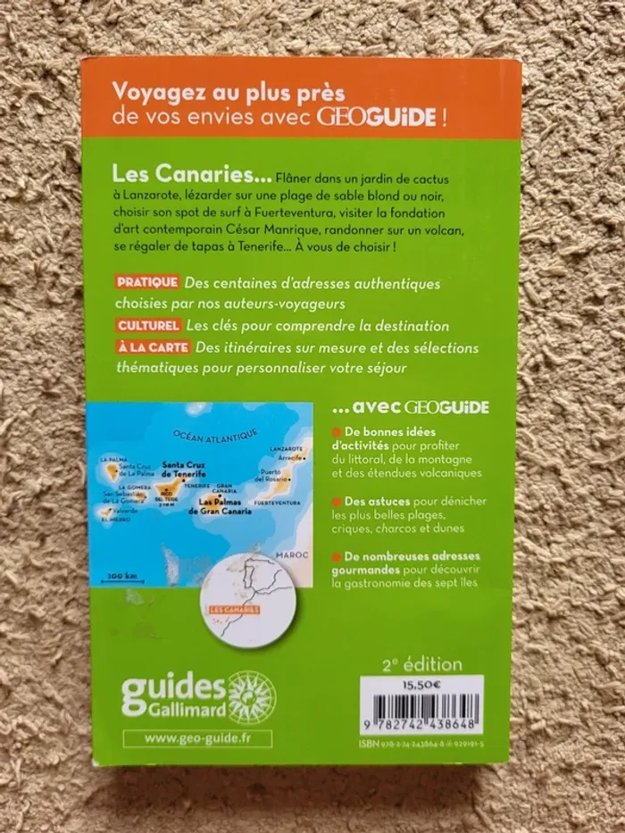 Livre de voyage Geoguide Les Canaries - photo numéro 2