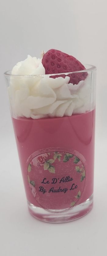 Bougie Fraise