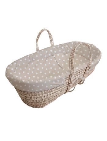 Couffin de bébé en fibre naturel