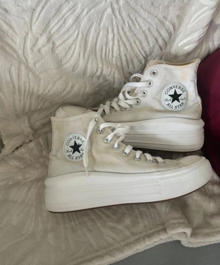 Basket converse haute blanche - photo numéro 2