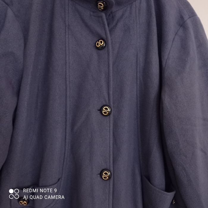 Manteau bleu t46/48 - photo numéro 3