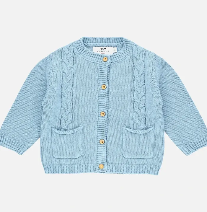 Cardigan 6 mois en coton Cyrillus NEUF