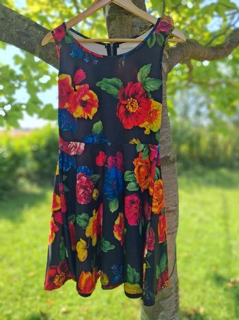 Robe courte été fleurie Wind taille M