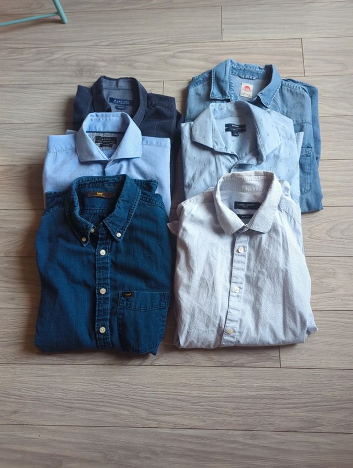 Lot de 6 chemises