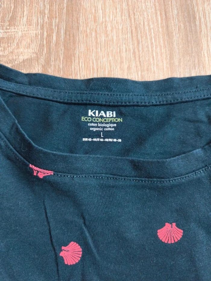 T-shirt coquillage - taille L - photo numéro 3