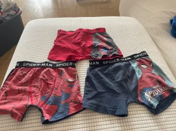 Lot caleçons Spiderman 98/104
