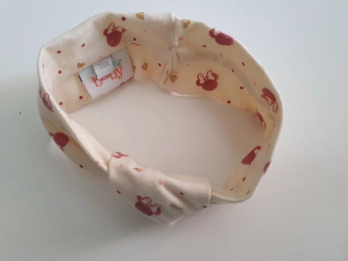 Bandeau minnie 3/6 mois, neuf - photo numéro 2