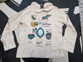 Tee shirt dpam 6 ans blanc