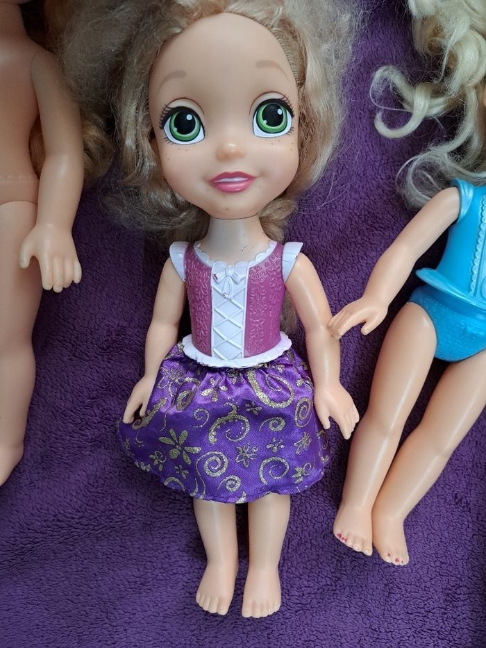 Lot de 3 poupées Disney - photo numéro 3
