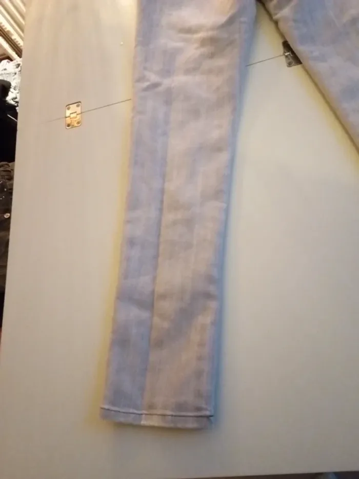 Jean sismix taille 32 gris clair - photo numéro 14