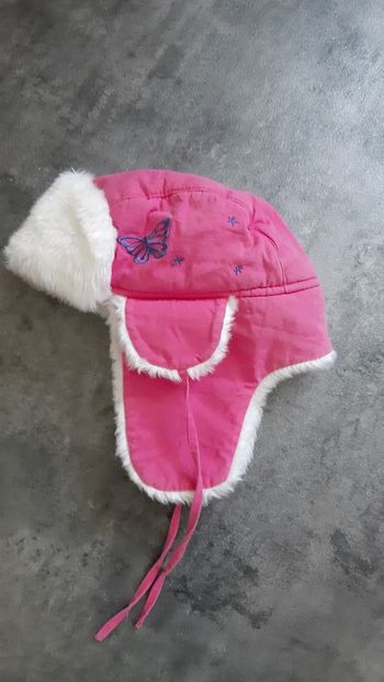 Bonnet hiver fille 100% coton