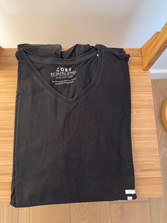 Tee-shirt noir homme - photo numéro 3