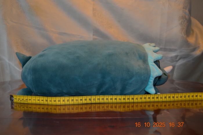 Peluche dinosaure vert - photo numéro 3