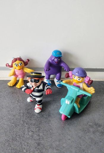 Lot personnages Mc Donald's