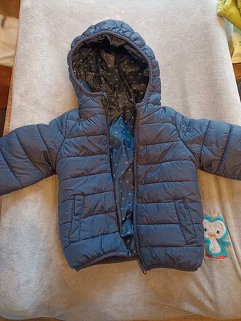 Veste/manteau réversible mixte