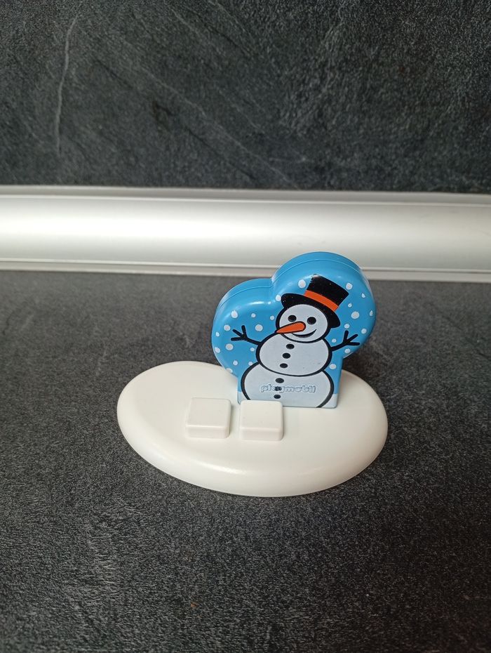 Bonhomme de neige playmobil 123