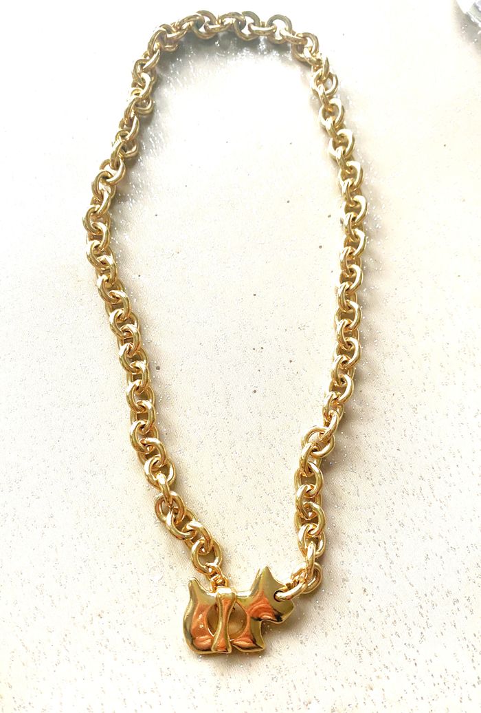 Collier AGATHA fermoir chien - photo numéro 2