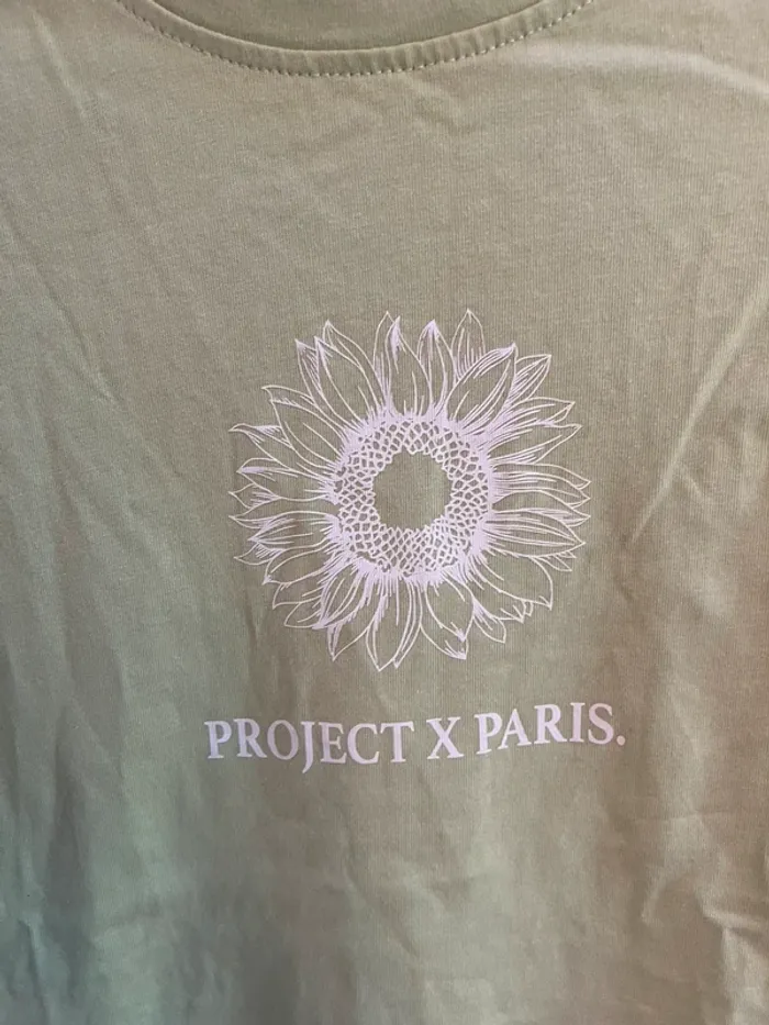 T-shirt vert pomme projet X taille S - photo numéro 2