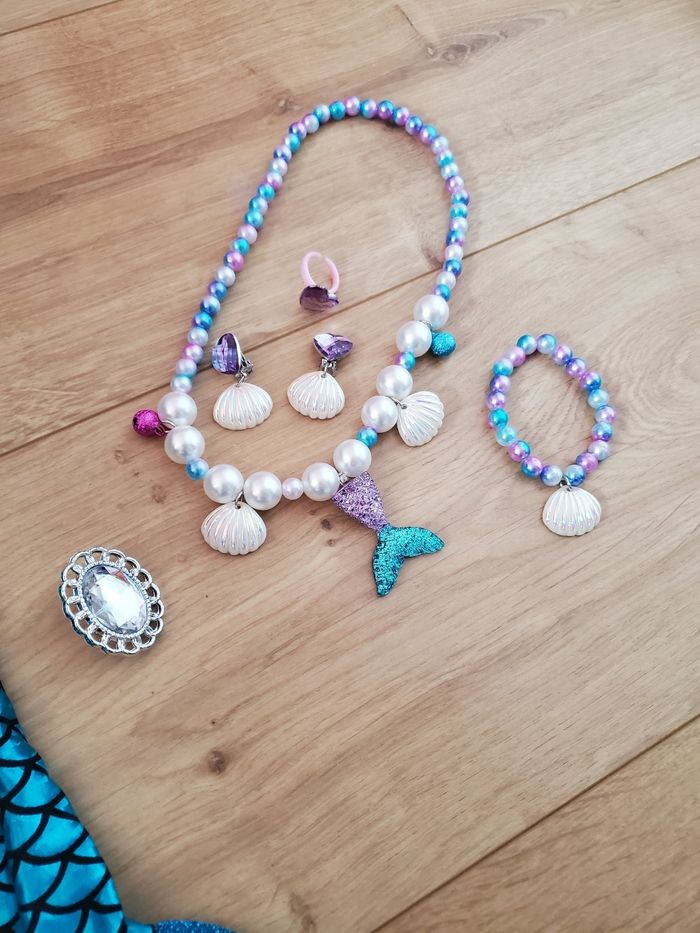 Deguisement sirène + bijoux - photo numéro 3