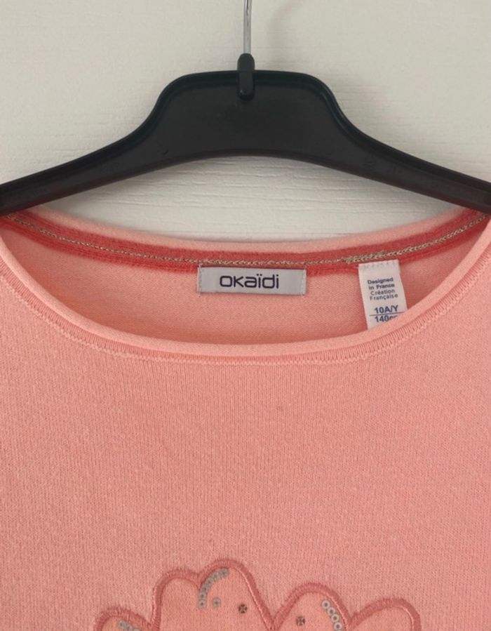 Pull léger okaidi 10 ans fille - photo numéro 2