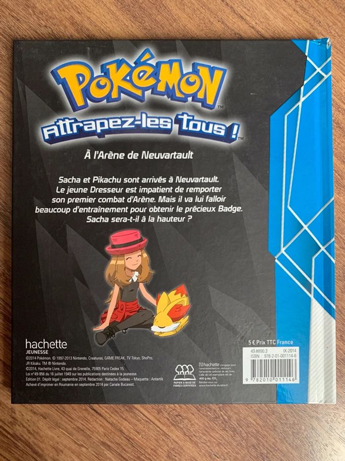 Pokémon - Attrapez-les tous! Tome 3 A l'Arène de Neuvartault - photo numéro 2