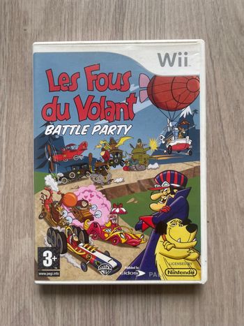 Jeu pour Nintendo Wii, Les fous du volant, en français.