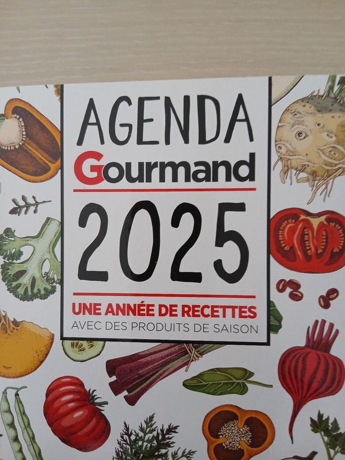 Agenda gourmand 2025 recette des produits de saison - photo numéro 5