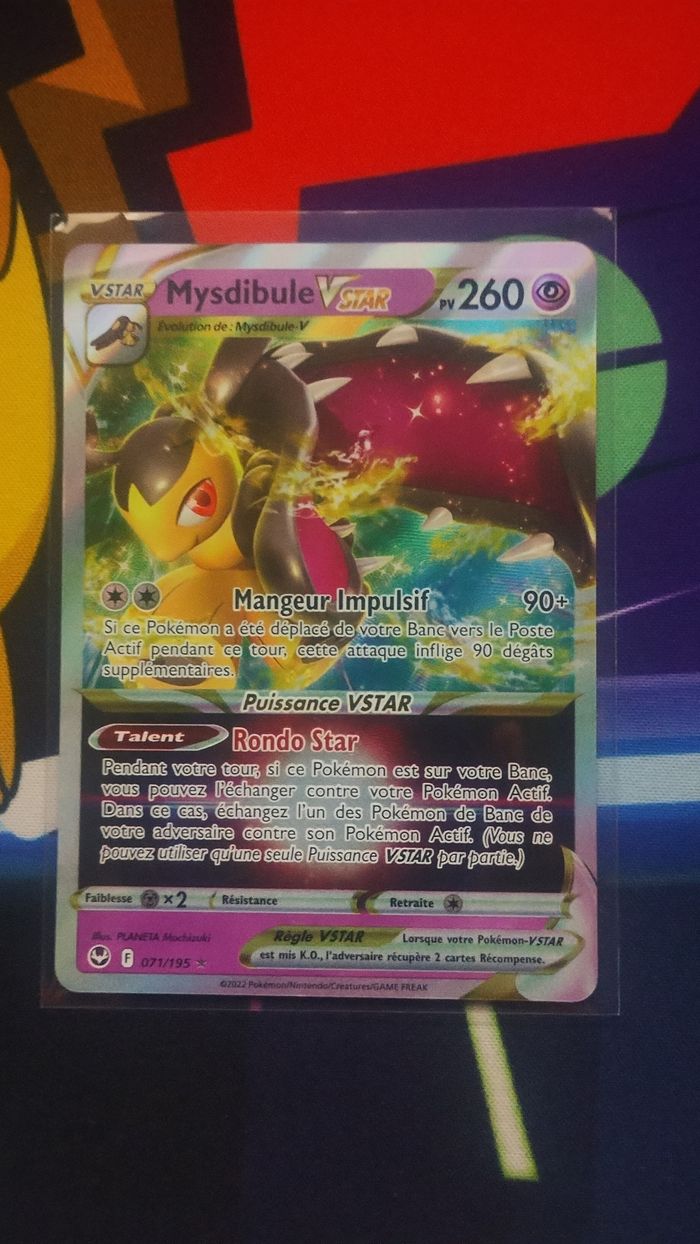 Carte Pokémon mysdibule v star 071/195