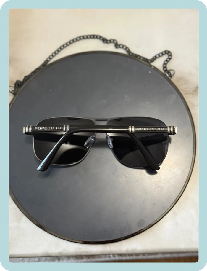 Lunette de soleil aviateur noire - photo numéro 2