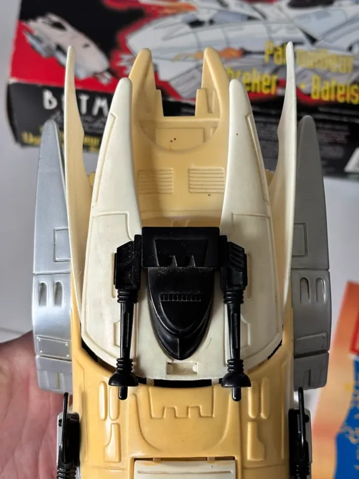 Véhicule voiture Batman figurine vintage complet Kenner la série animée , patrouilleur polaire - photo numéro 16