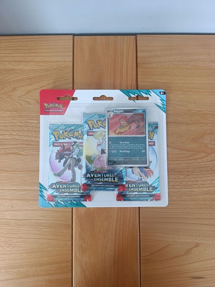 Tripack pokémon Aventure Ensemble