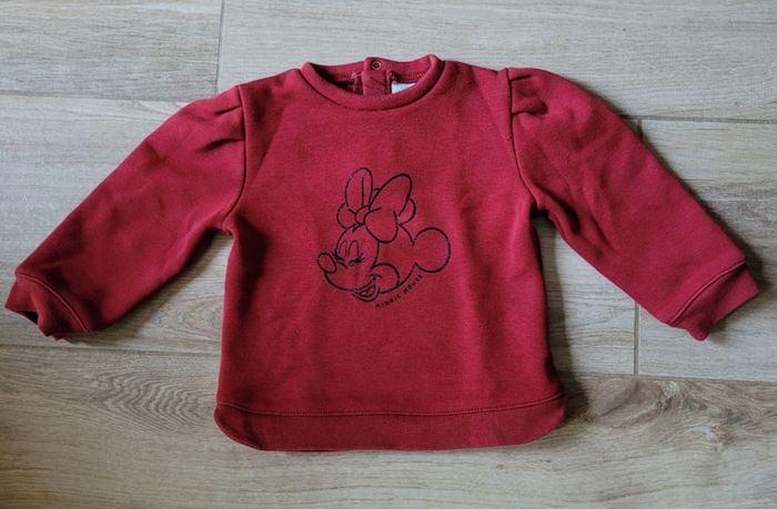 Pull molletonné Minnie  Taille 18 mois